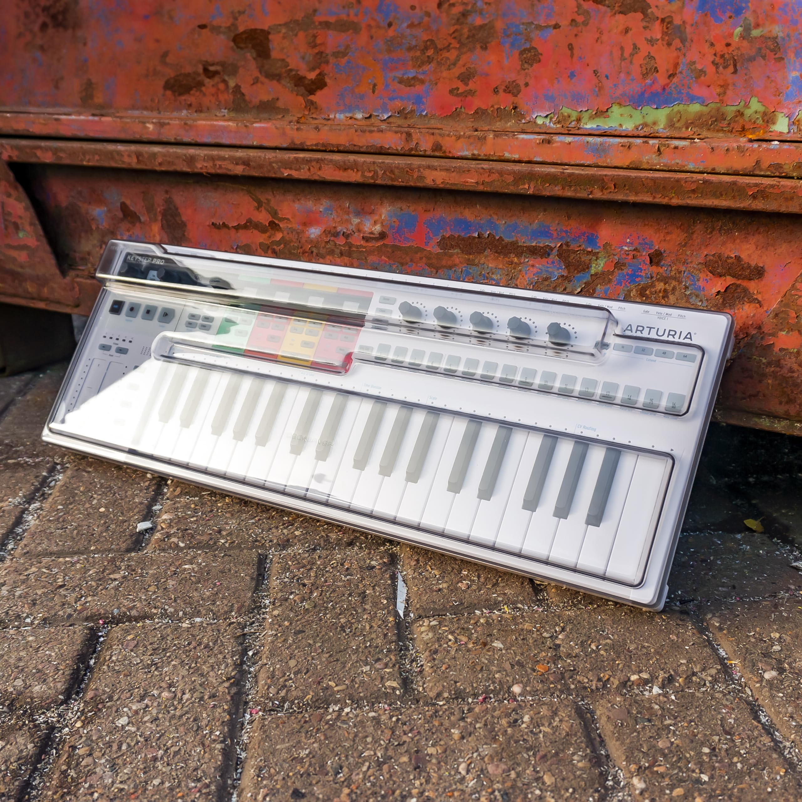 decksaver-ds-pc-keysteppro-polycarbonat-cover-f-r-arturia-keystep-pro image 2