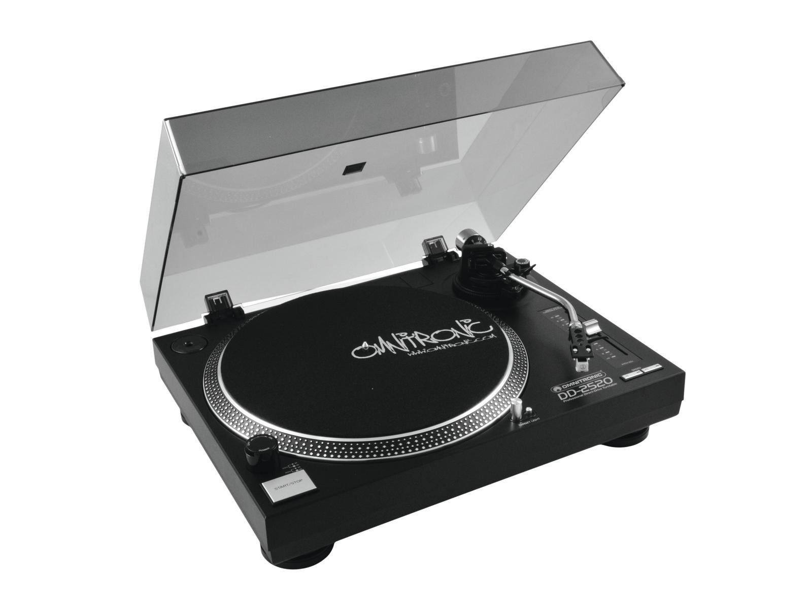 omnitronic-dd-2520-dj-plattenspieler-mit-usb-und-direktantrieb image 1