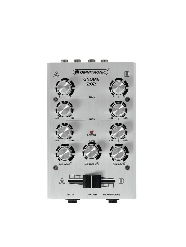 omnitronic-gnome-202-mini-mixer-silber-2-kanal-dj-mixer image 1