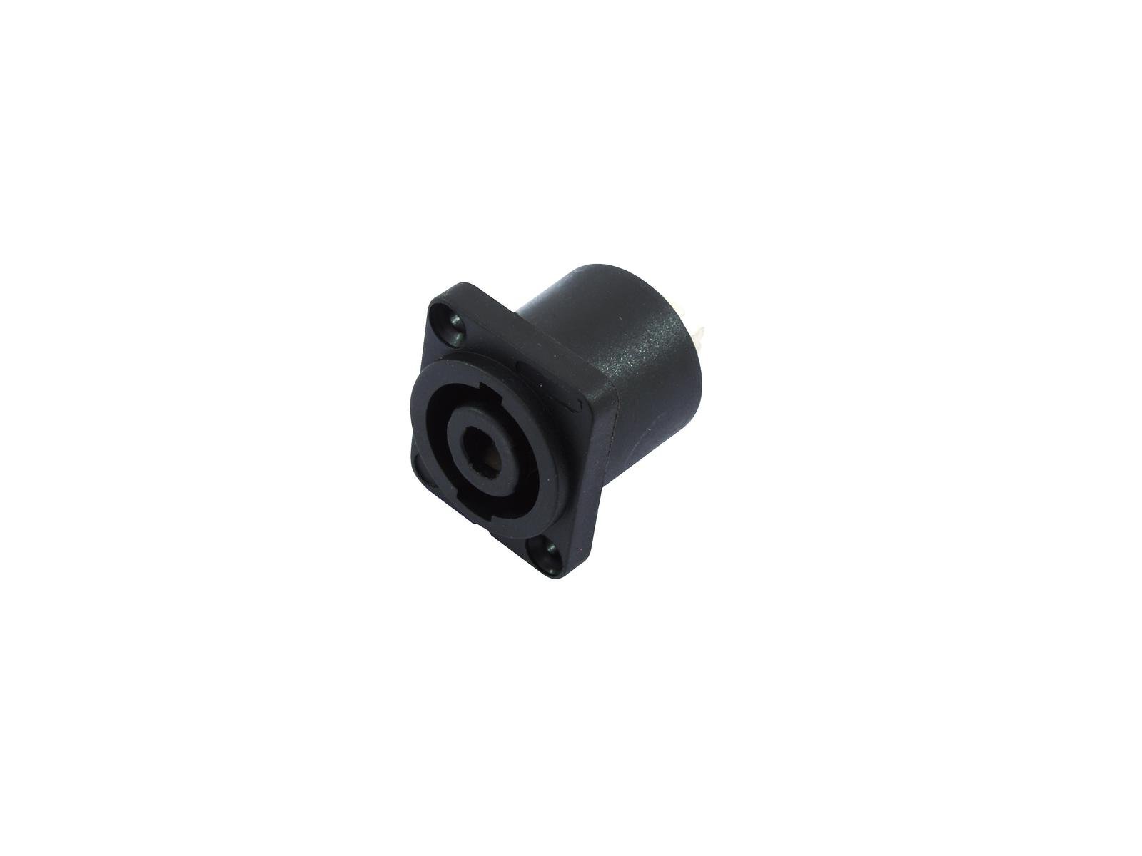 omnitronic-speakon-einbaustecker-4-pol-male-schwarz-panel-anschluss image 1