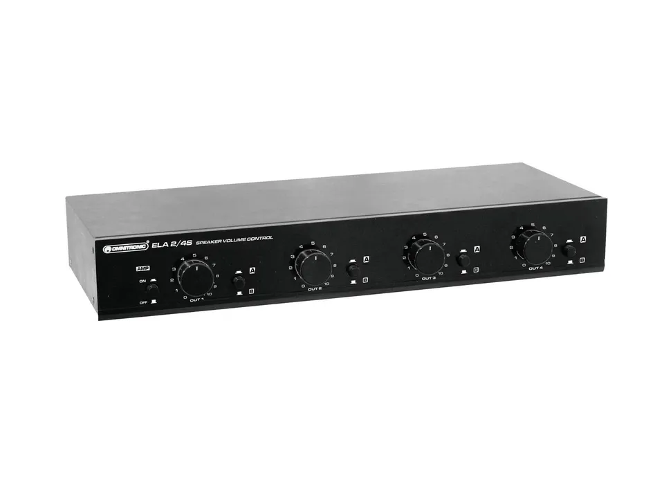omnitronic-ela-2-4s-zonen-ls-regler-100w-4-kanal image 1