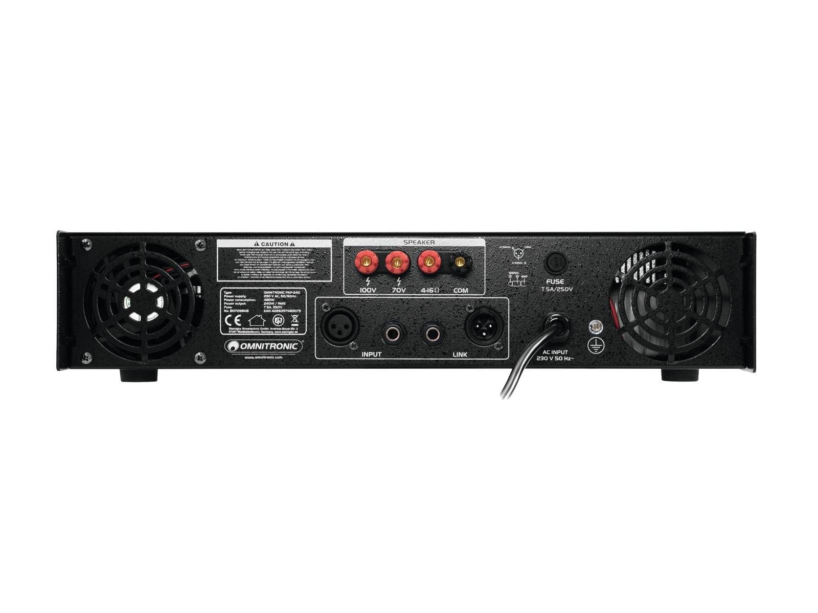 omnitronic-pap-240-ela-verst-rker-240-watt-100v-70v image 3