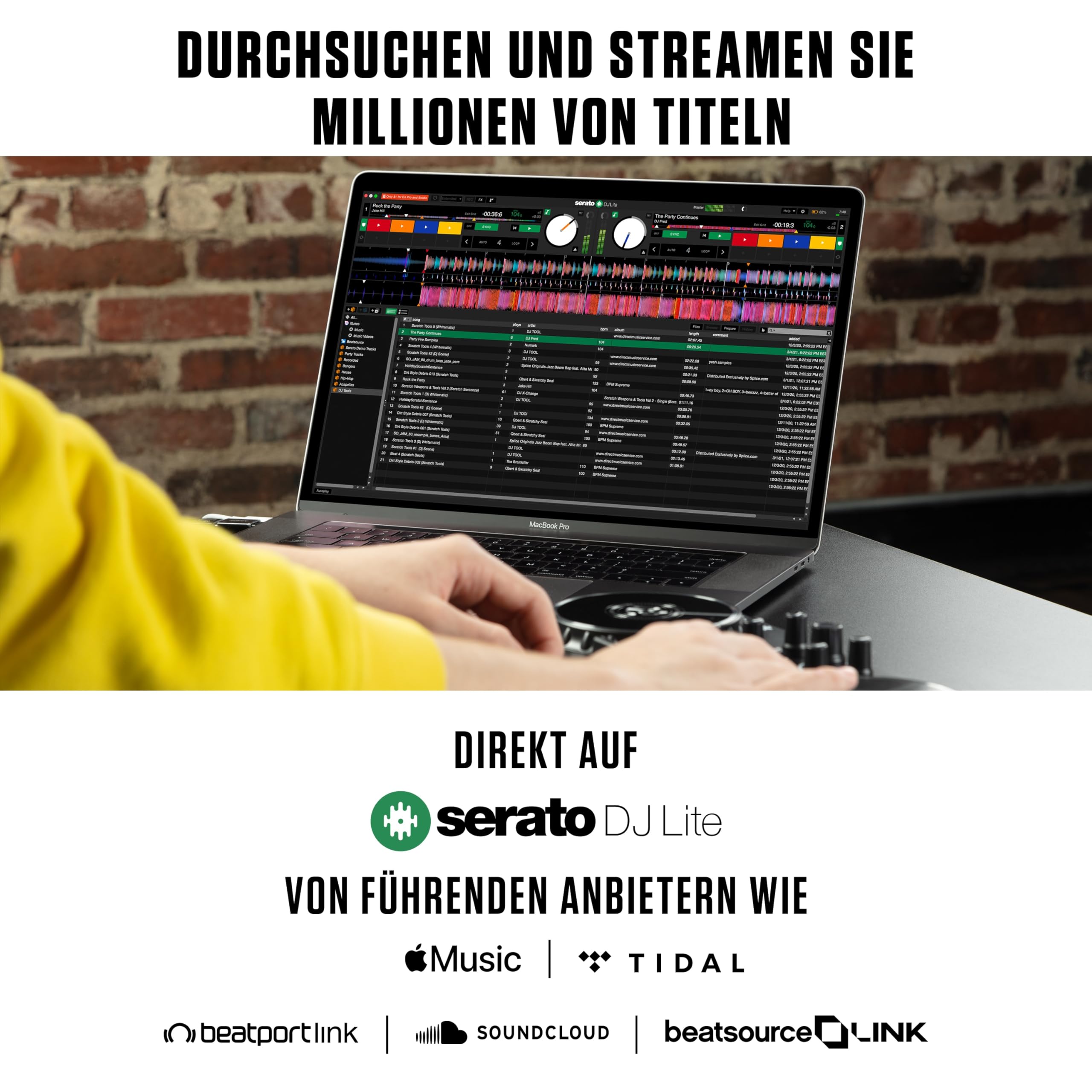 numark-party-mix-ii-dj-controller-mit-led-lightshow-und-audio-interface image 5