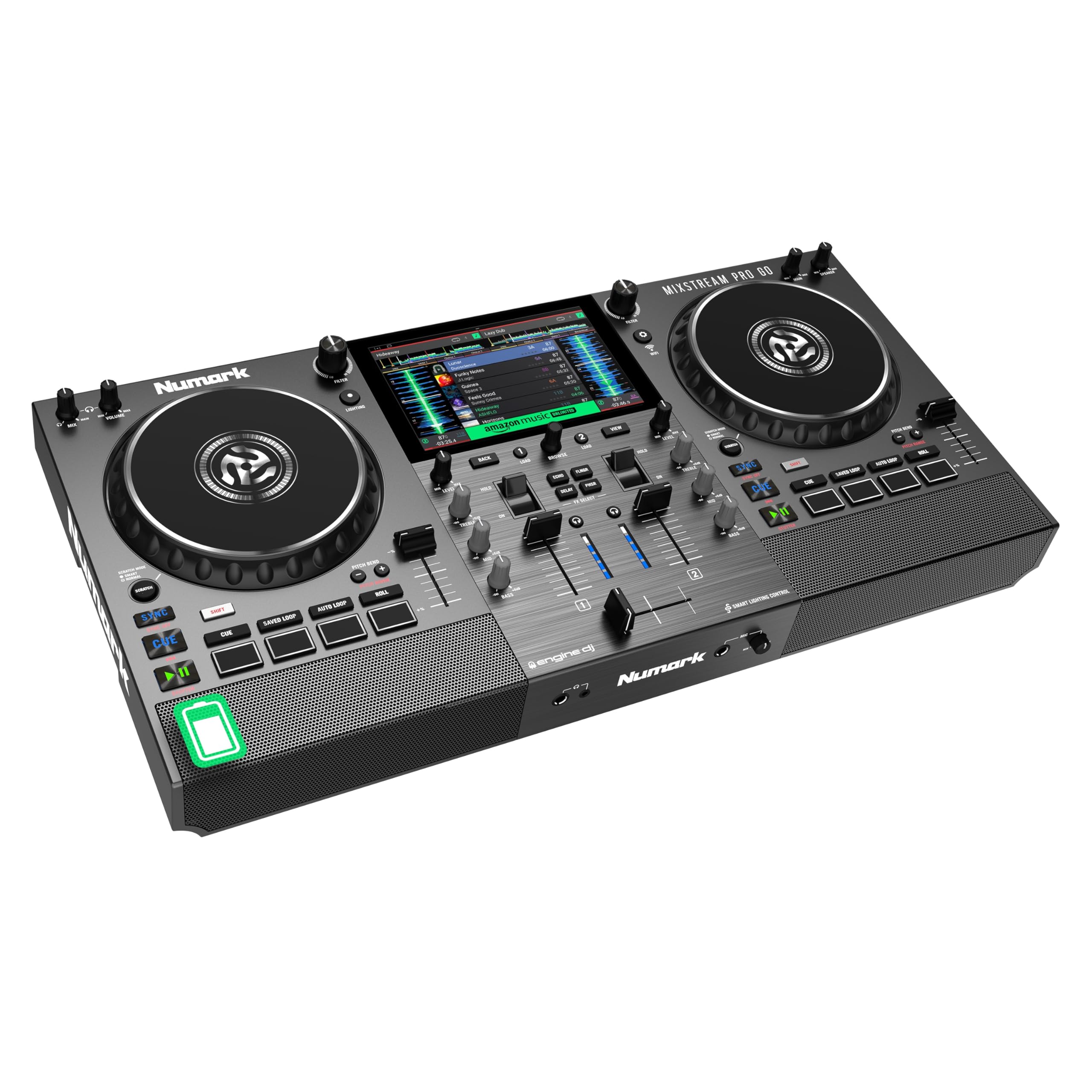 numark-mixstream-pro-go-tragbarer-dj-controller-mit-akku-wlan-und-lautsprecher image 1