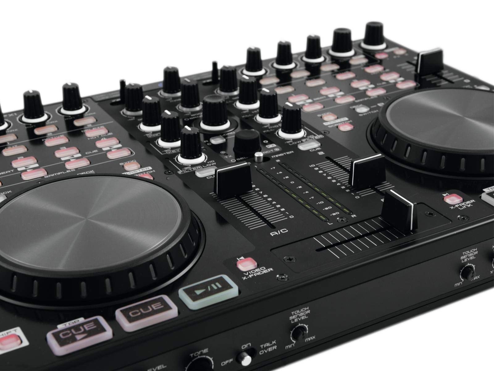 omnitronic-ddc-2000-4-deck-dj-controller-mit-soundkarte-inkl-vdj image 5