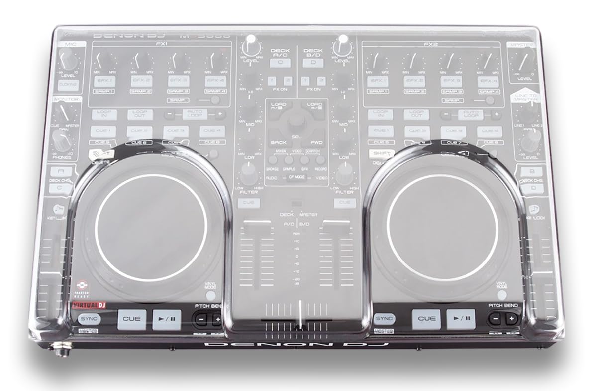 decksaver-ds-pc-mc3000-cover-f-r-denon-mc3000-dj-controller image 2