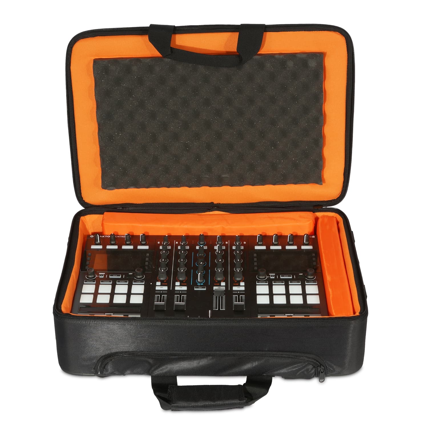 udg-ultimate-midi-controller-backpack-small-black-orange-inside-mk2 image 4