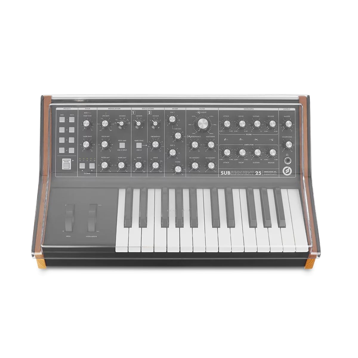 decksaver-moog-subsequent-25-sub-phatty-keyboard-abdeckung image 3