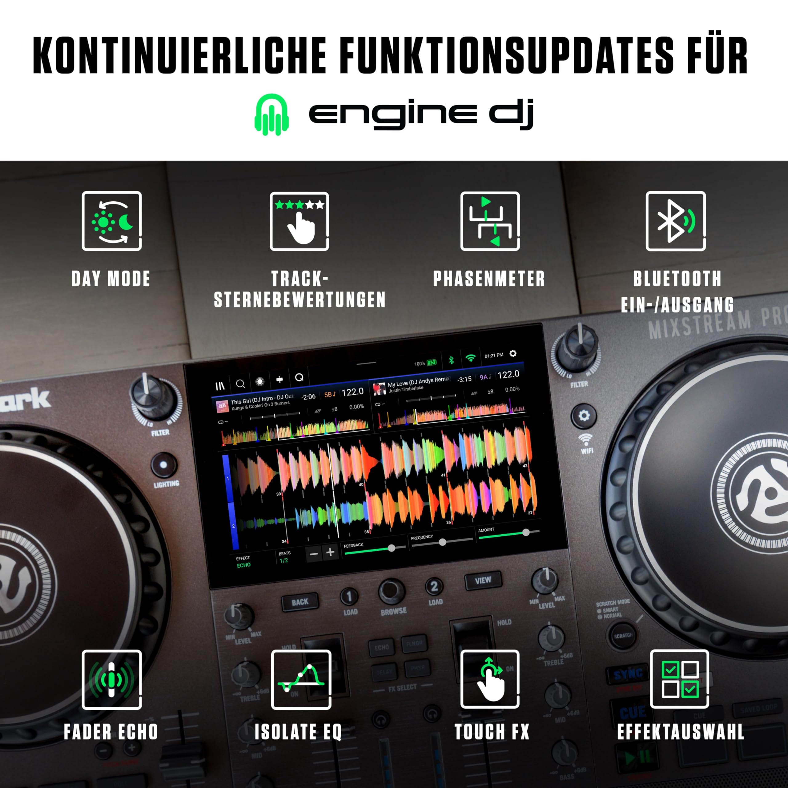 numark-mixstream-pro-go-tragbarer-dj-controller-mit-akku-wlan-und-lautsprecher image 4