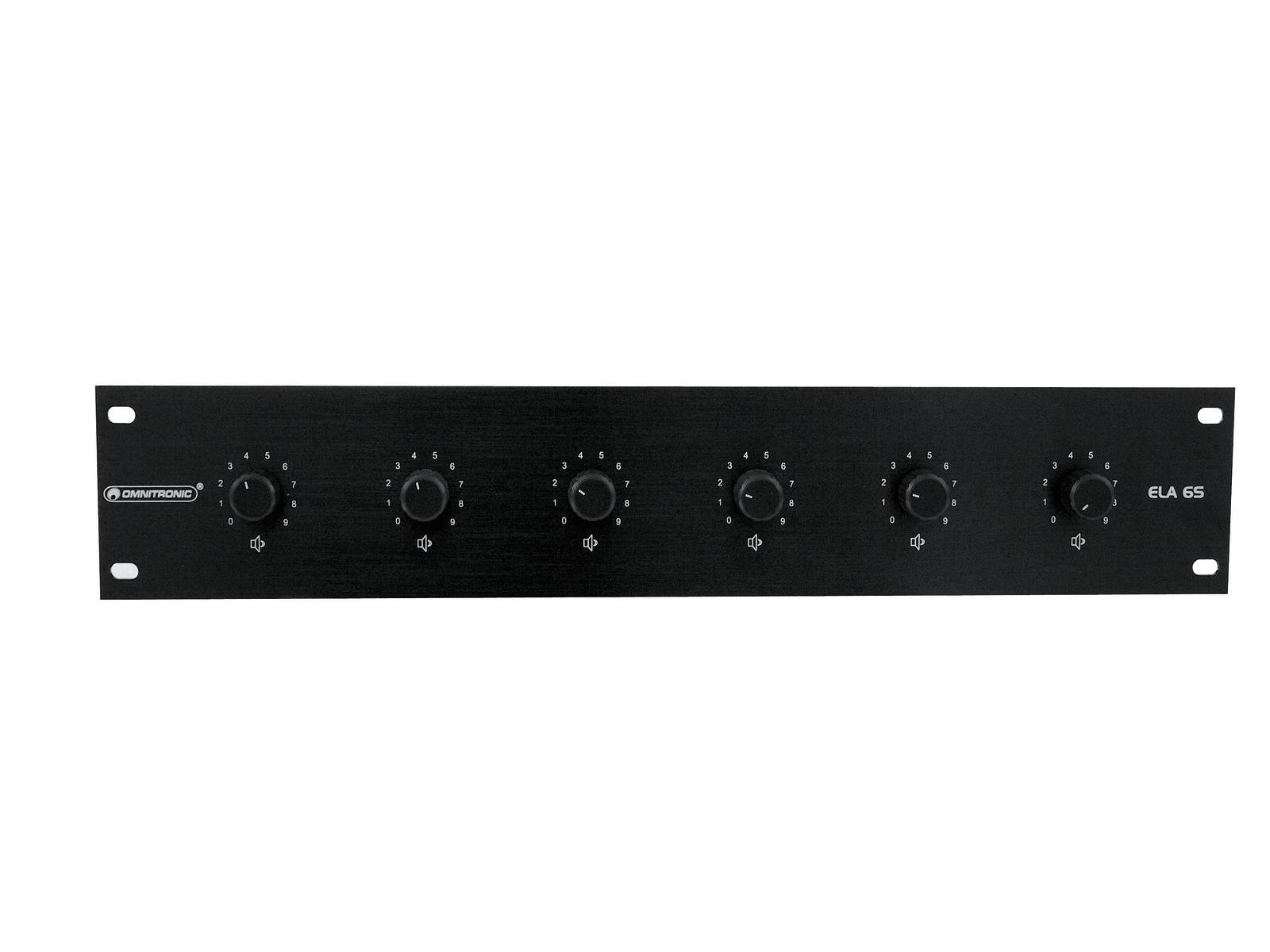 omnitronic-ela-6s-zonen-ls-regler-5w-schwarz-stereo-19-2he image 4
