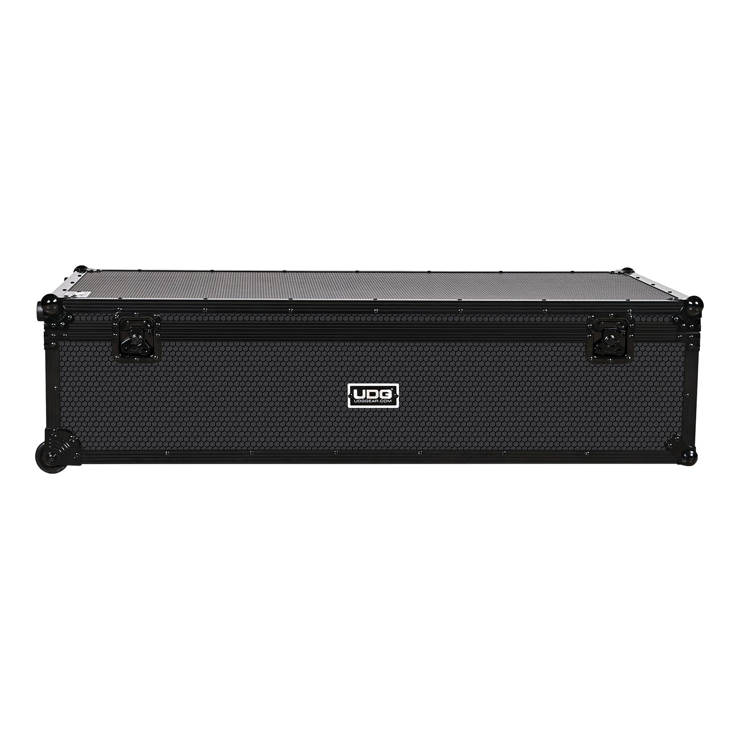 udg-ultimate-dj-podium-workstation-flightcase-black-plus-mit-rollen-leercase image 2