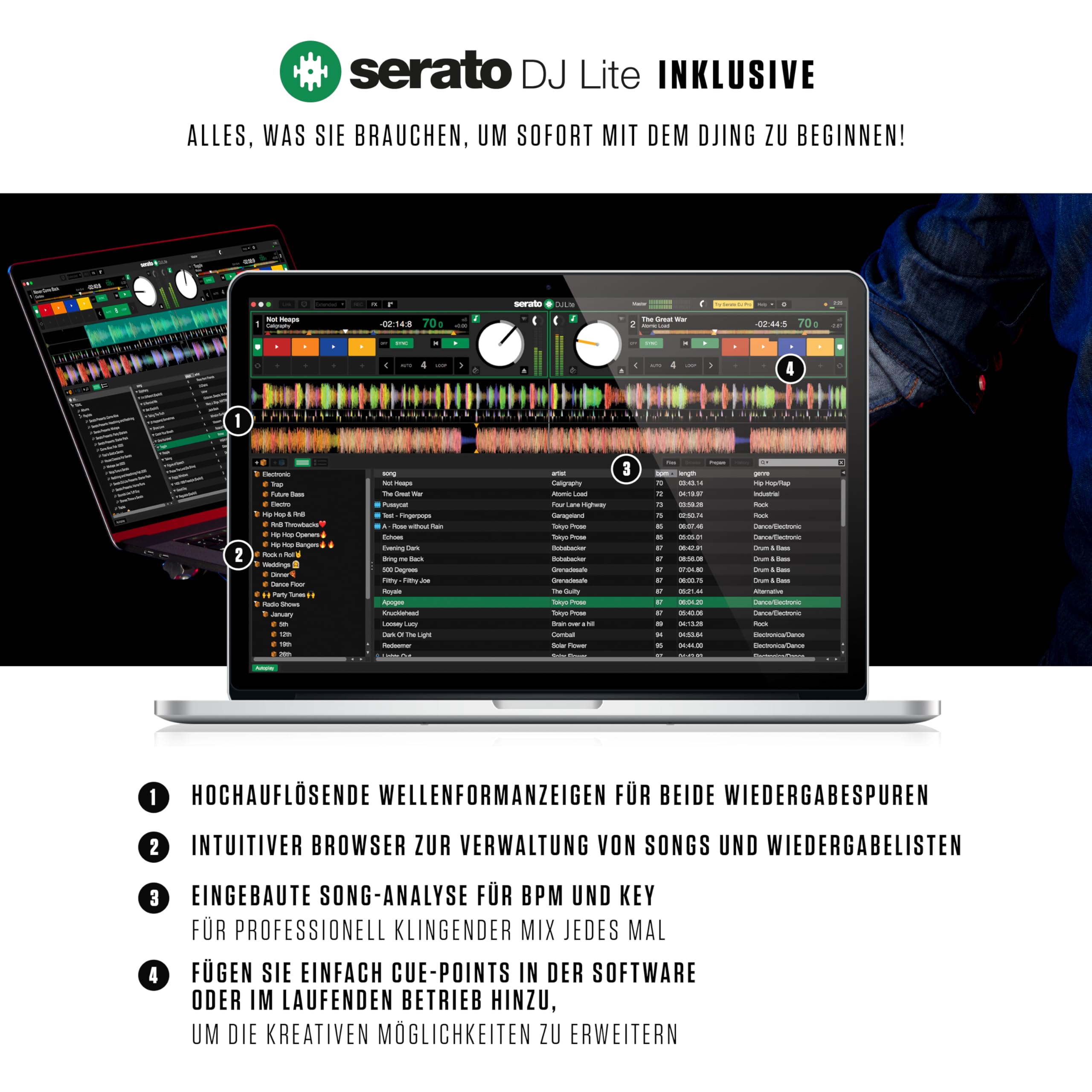 numark-mixtrack-pro-fx-2-deck-serato-dj-controller-mit-audio-interface image 4