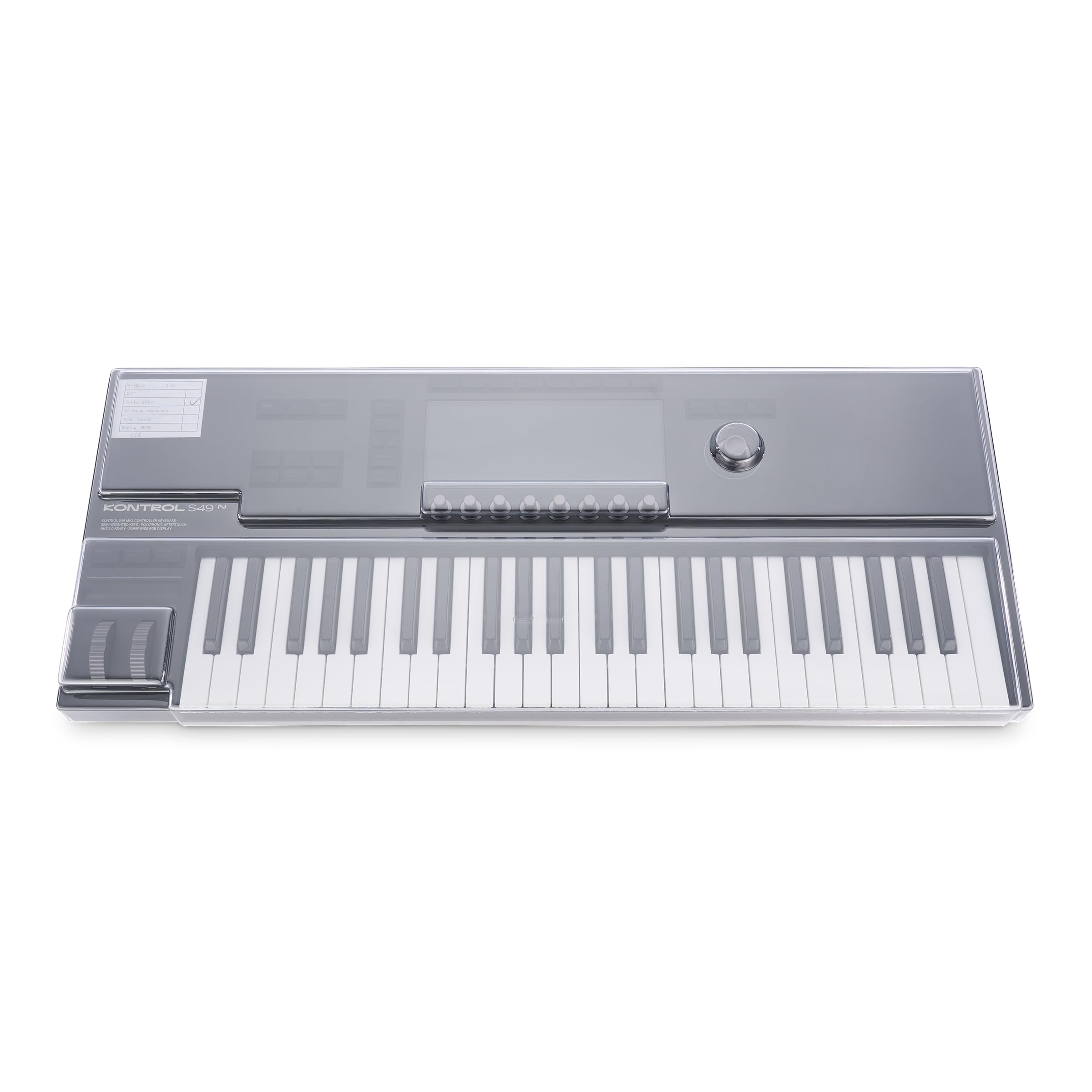 decksaver-ds-pc-kontrols49mk3-schutzabdeckung-f-r-native-instruments-kontrol-s49 image 2