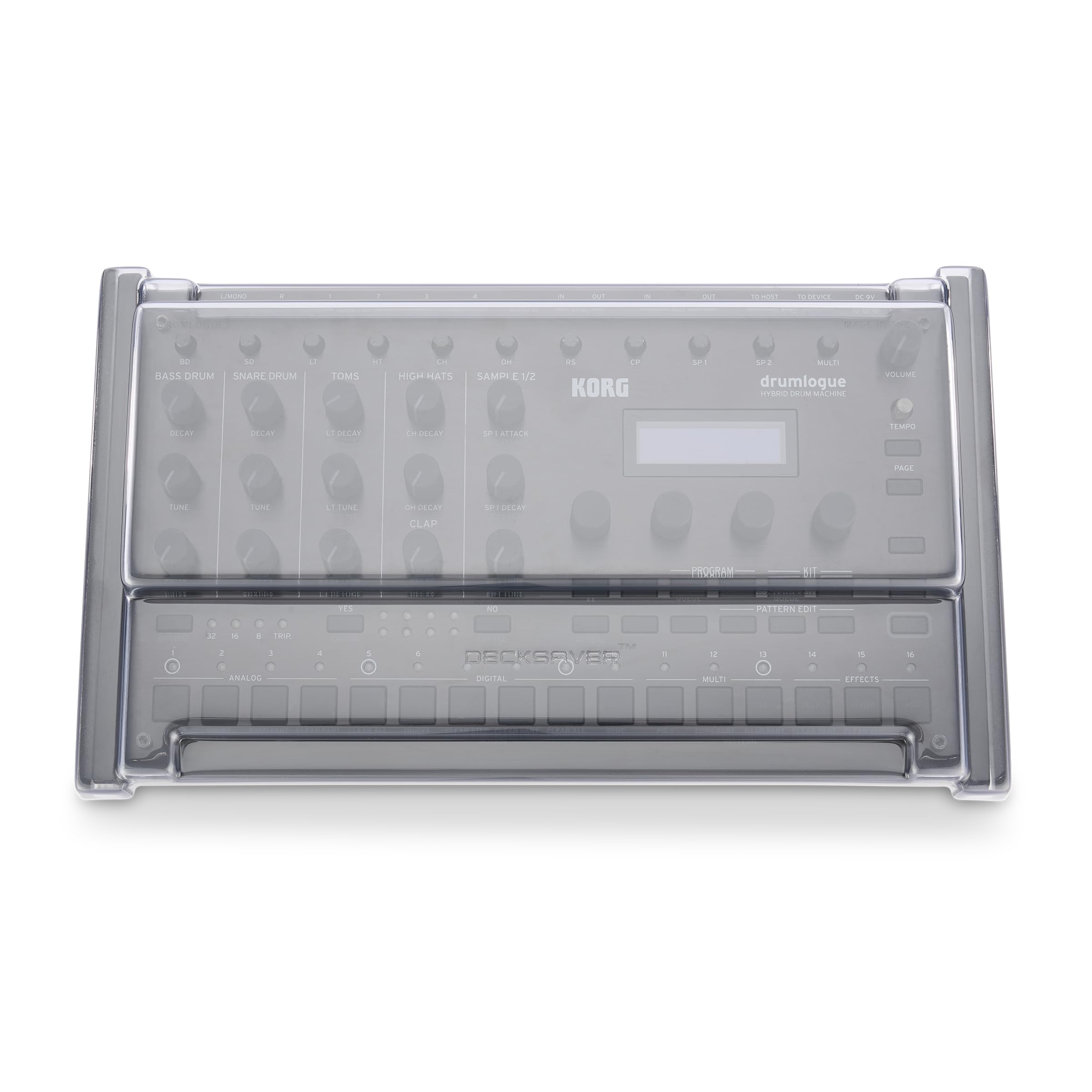 decksaver-korg-drumlogue-cover-keyboard-abdeckung image 2