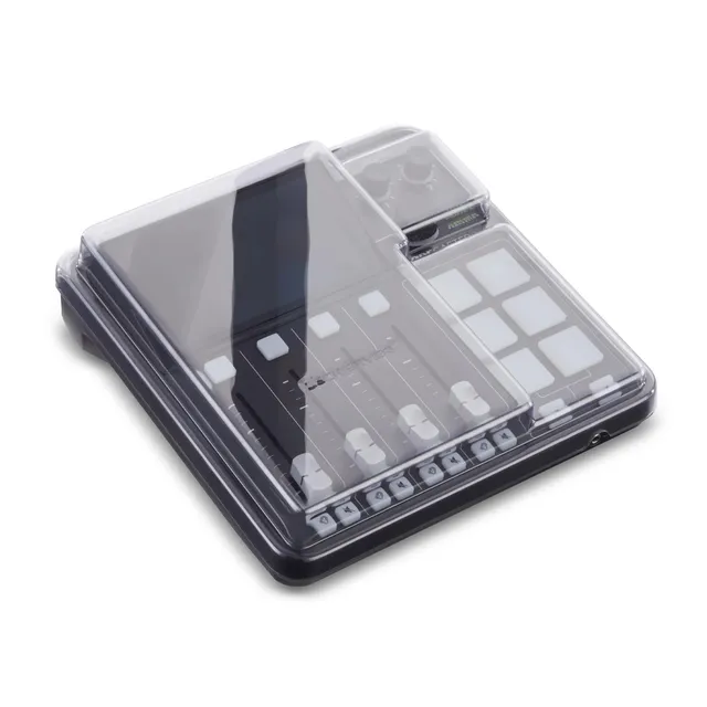 decksaver-cover-f-r-rode-rodecaster-duo-polycarbonat-schutzh-lle-smoked-clear image 1