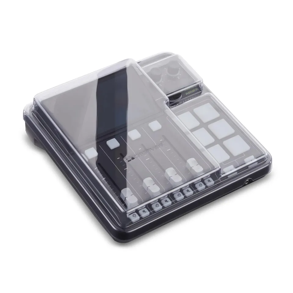 decksaver-cover-f-r-rode-rodecaster-duo-polycarbonat-schutzh-lle-smoked-clear image 1