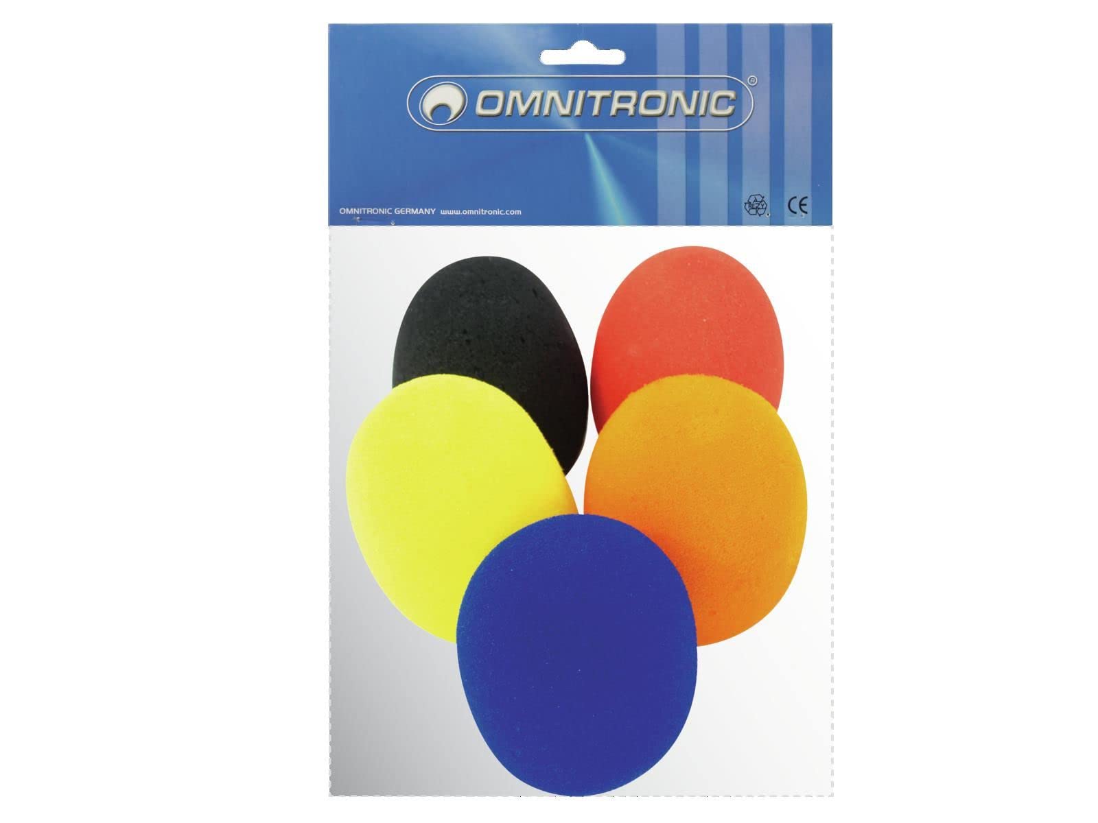 omnitronic-mikrofon-windschutz-set-5-farben-schaumstoff-40-50-mm image 3