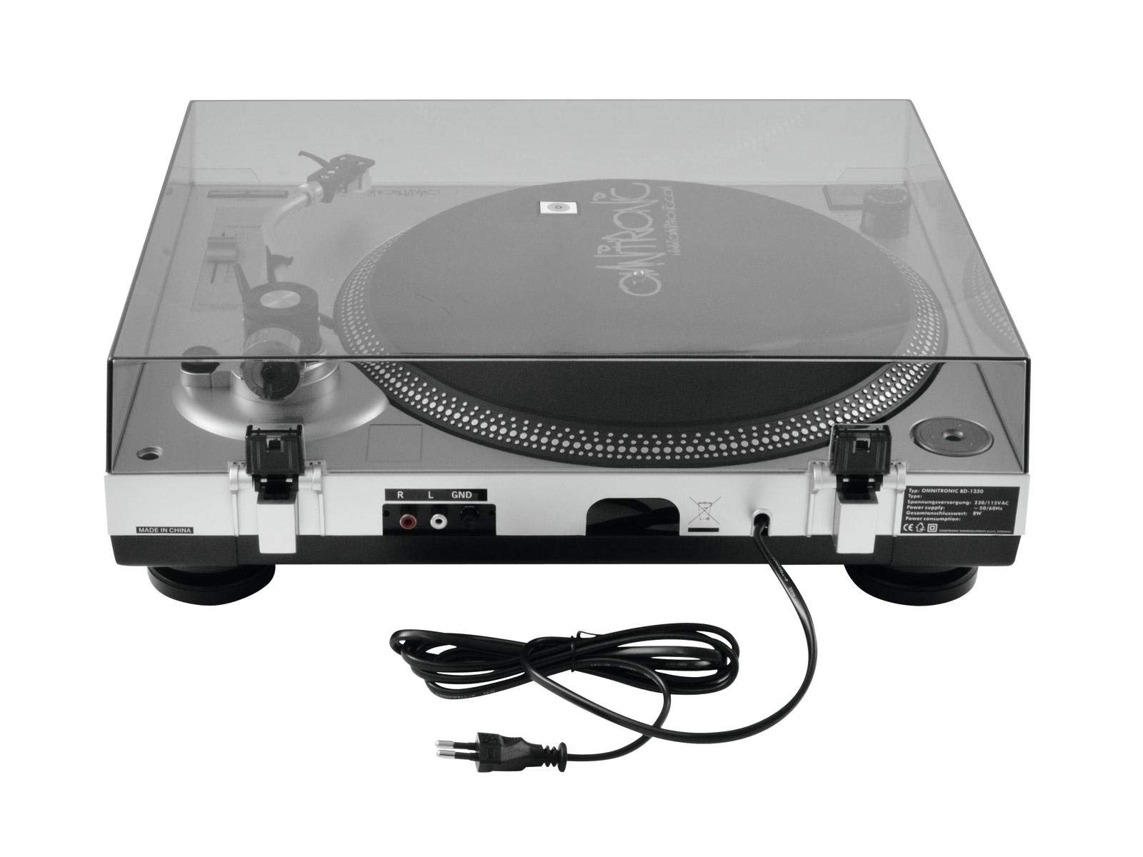 omnitronic-bd-1350-dj-plattenspieler-silber-riemenantrieb-mit-tonabnehmer-und-st image 5