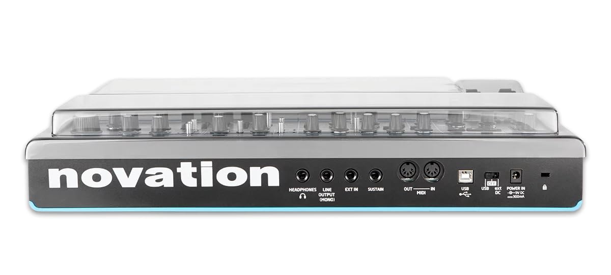 decksaver-novation-bass-station-2-schutzabdeckung-f-r-synthesizer image 4