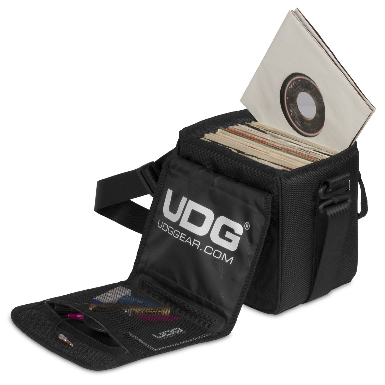 udg-ultimate-7-slingbag-60-schwarz-f-r-60x-7-zoll-vinyl image 2