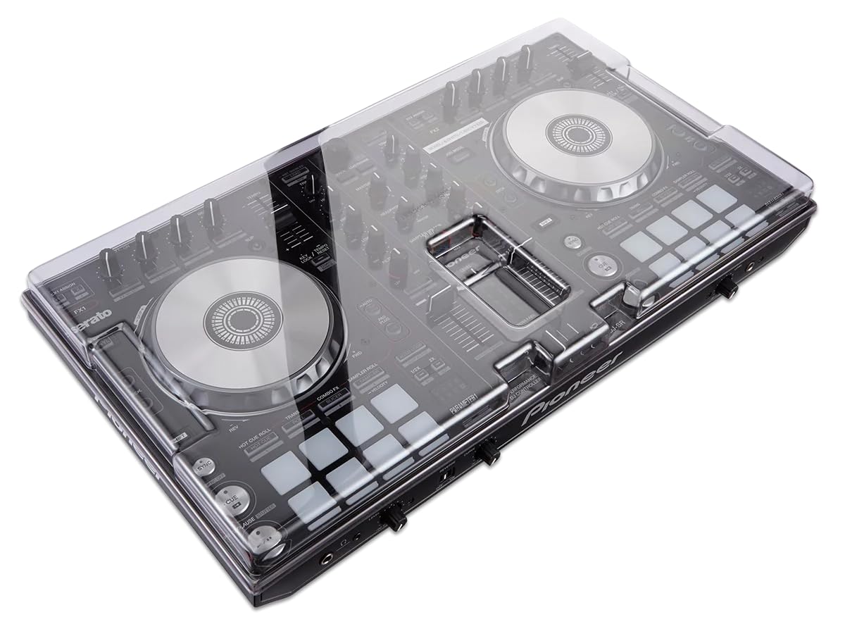 decksaver-pioneer-ddj-sr-schutzdeckel-unzerbrechliche-dj-cover-grau image 1