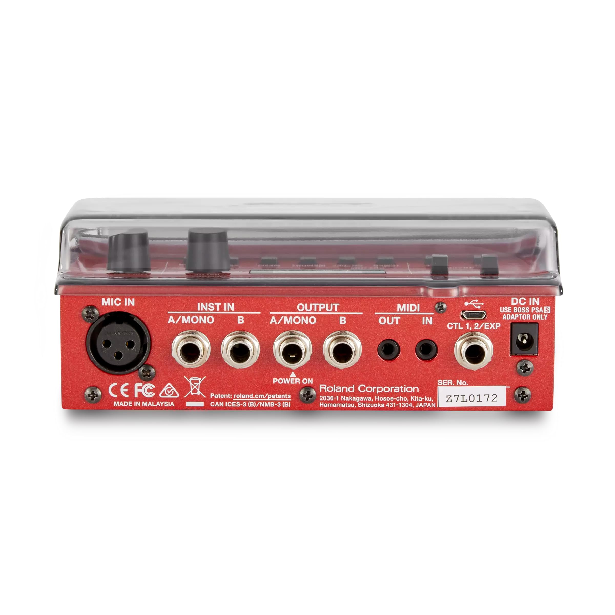 decksaver-boss-500-series-effektpedal-schutzabdeckung image 6