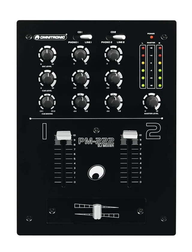 omnitronic-pm-222-2-kanal-dj-mixer-mit-phono-line image 1