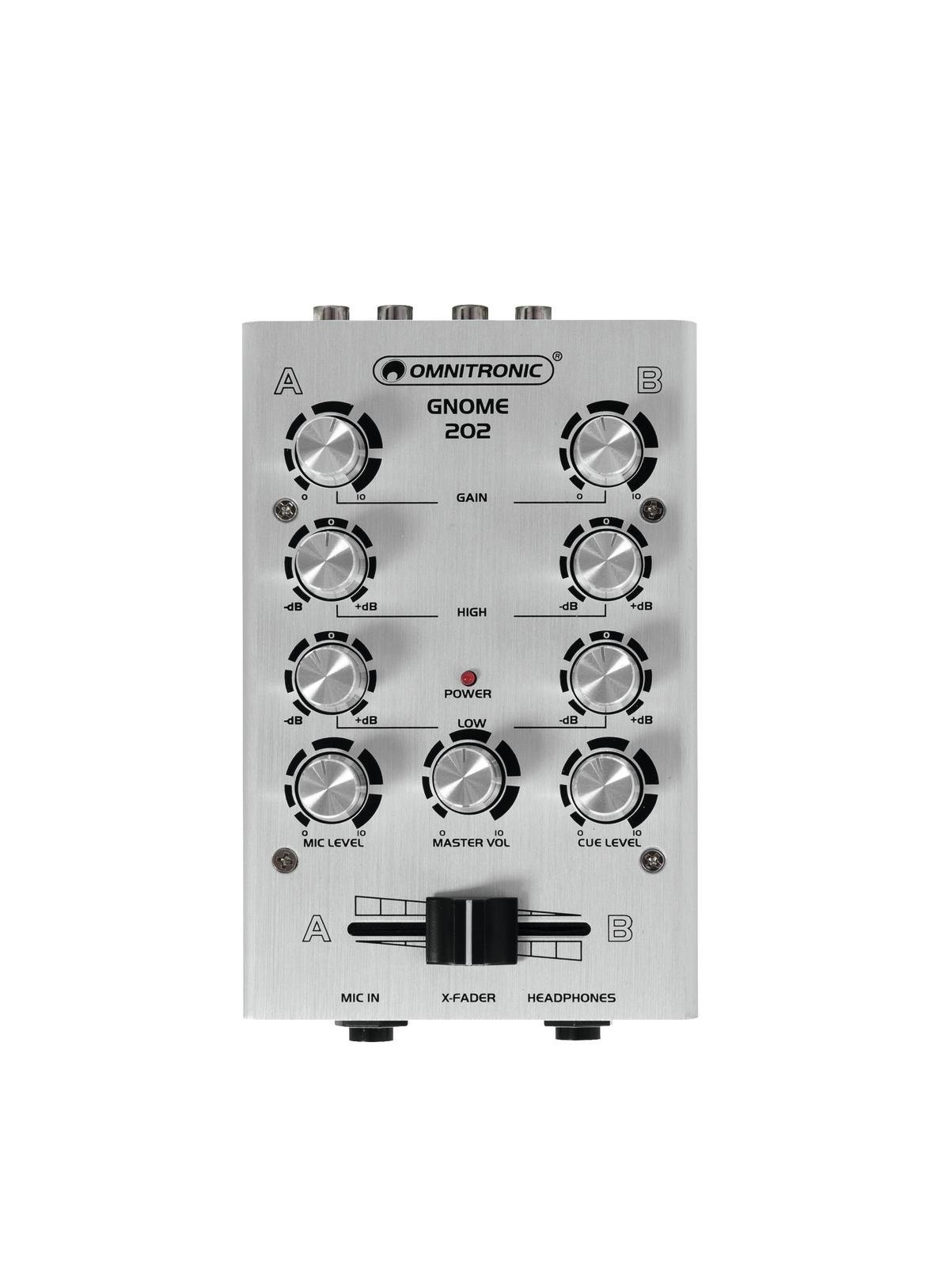 omnitronic-gnome-202-mini-mixer-silber-2-kanal-dj-mixer image 1