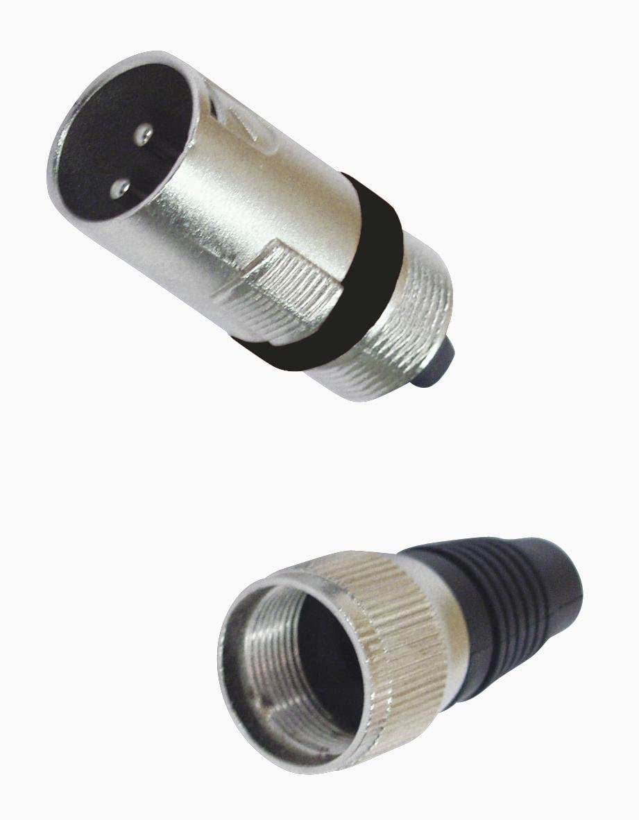 omnitronic-xlr-stecker-3-polig-schwarz-10-st-ck-metallausf-hrung image 2