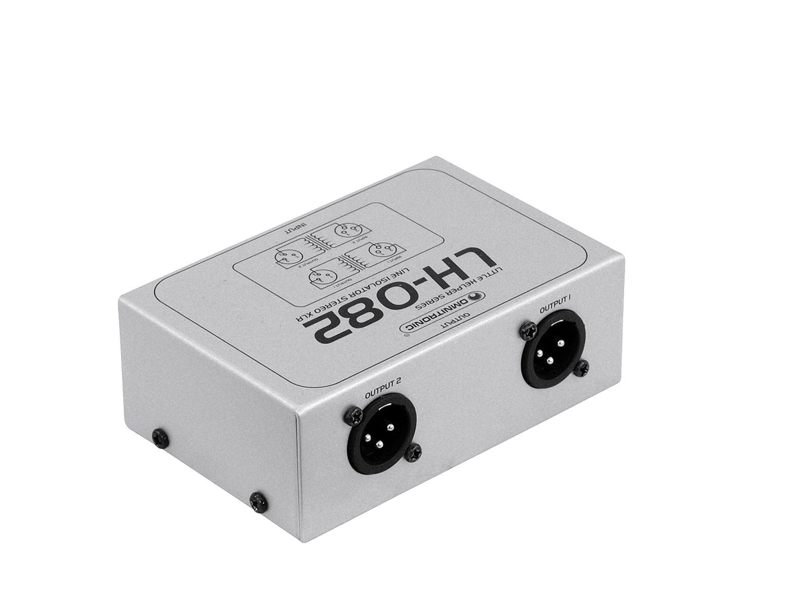 omnitronic-lh-082-stereo-isolator-xlr-passiver-line-trenn-bertrager image 2