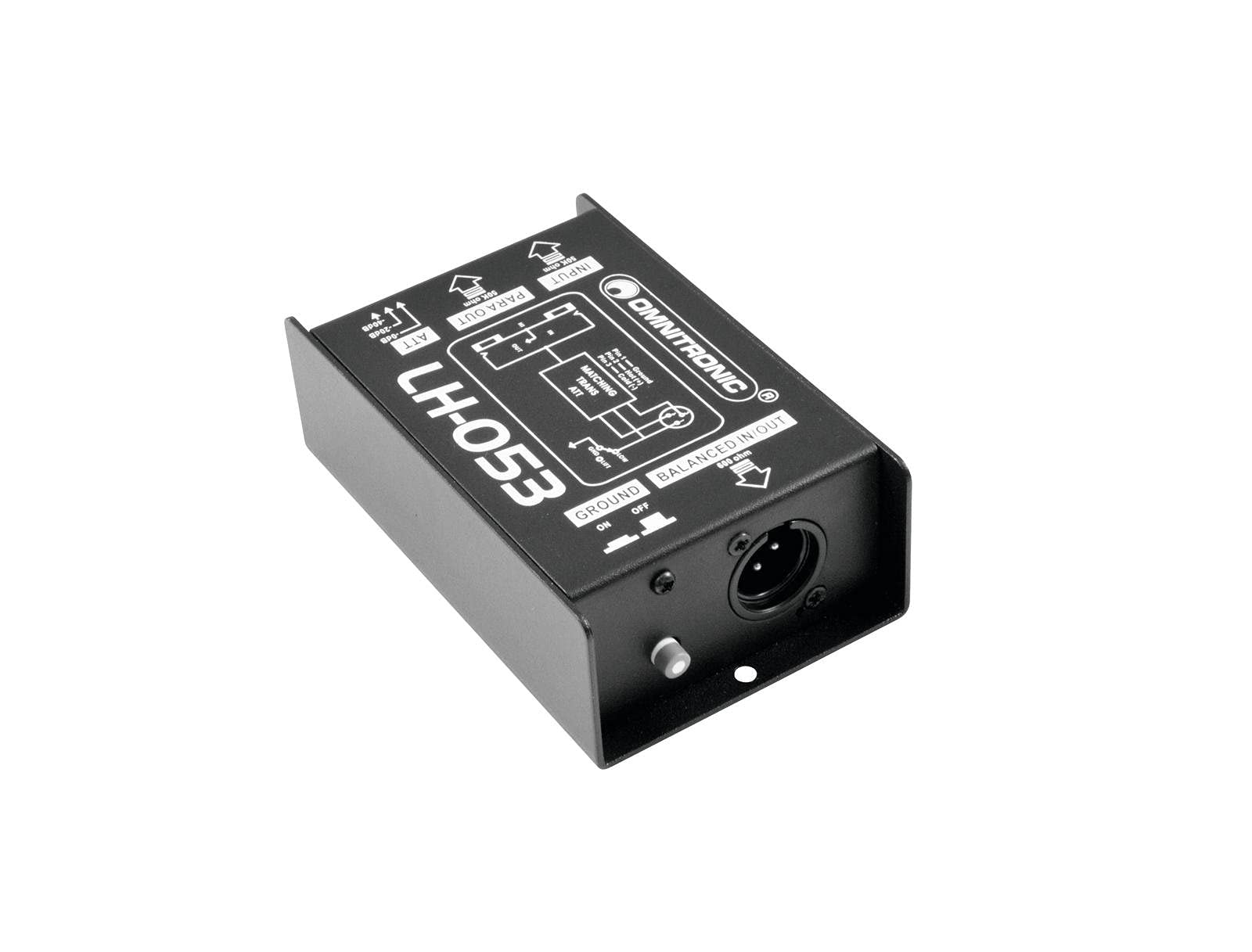 omnitronic-lh-053-passive-1-kanal-di-box-schwarz image 1