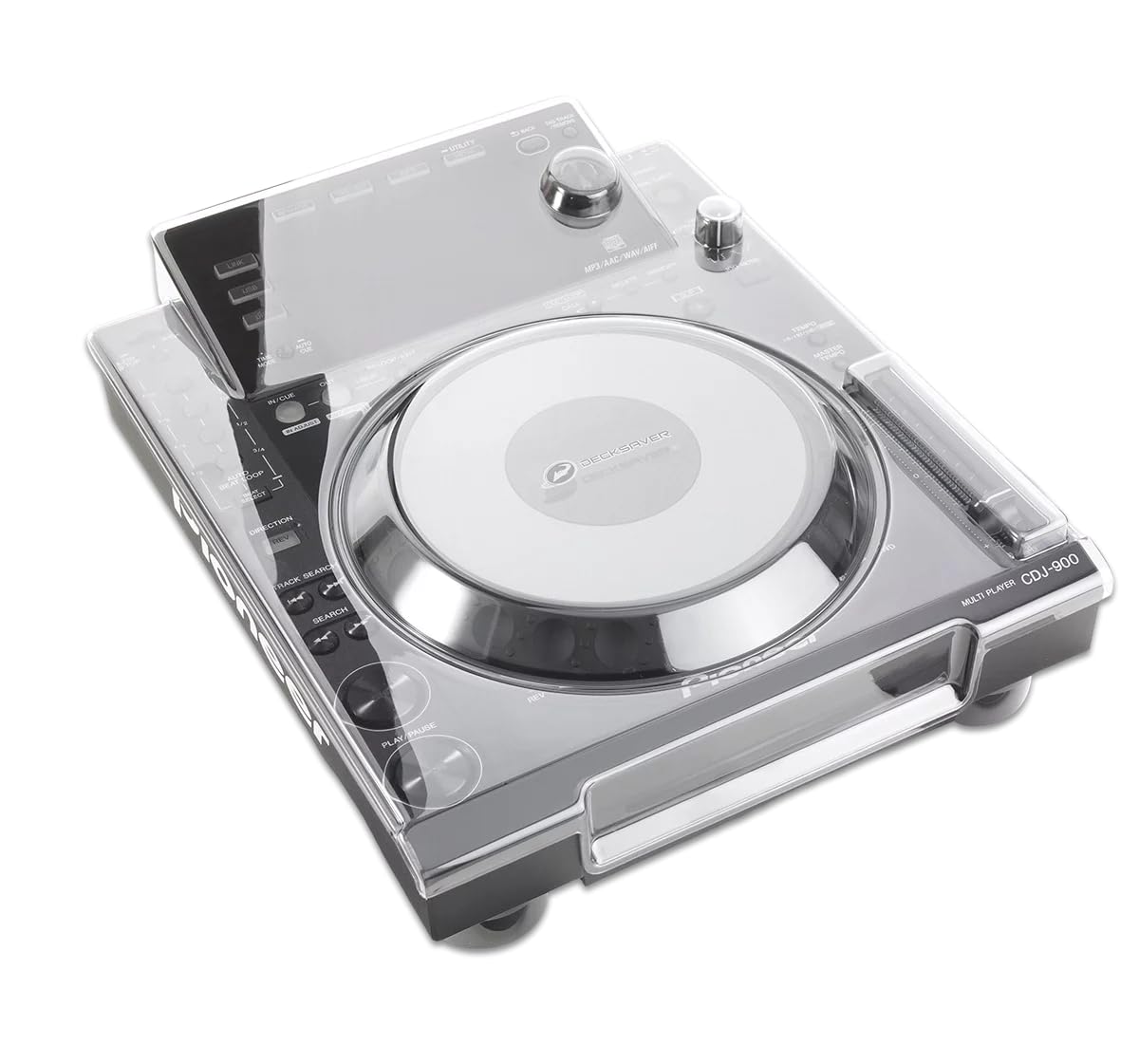 decksaver-ds-pc-cdj900-cover-f-r-pioneer-cdj-900-transparent image 1