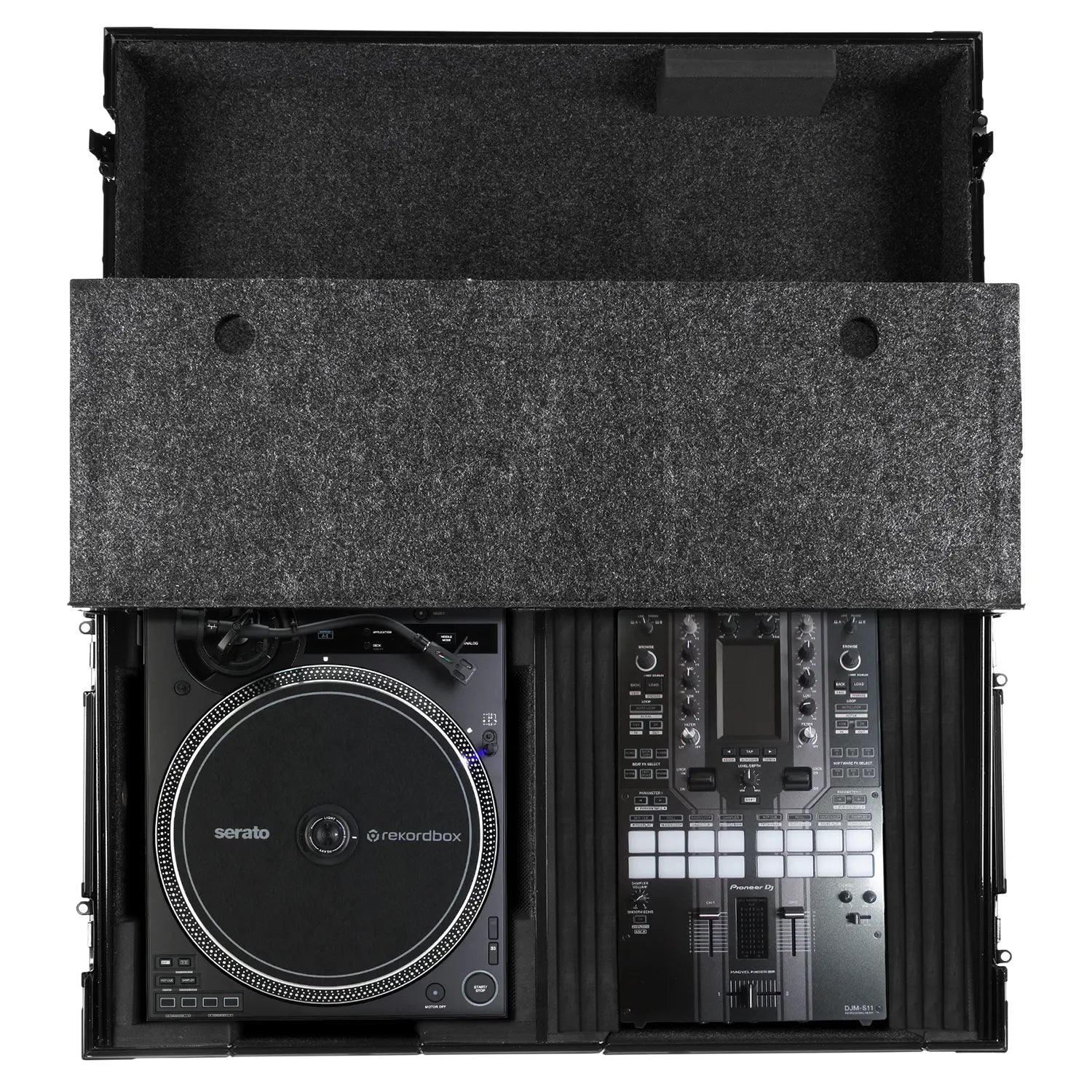 udg-ultimate-flight-case-single-turntable-battle-plx-crss12-10-12-mixer-black-pl image 3