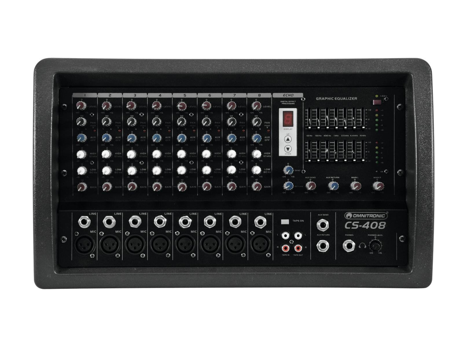 omnitronic-cs-408-power-mixer-2x200-w-8-kan-le-mit-reverb image 2
