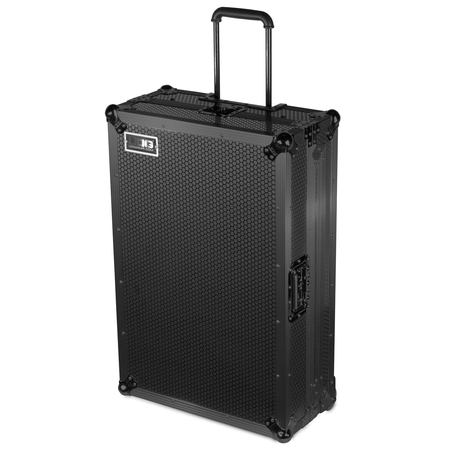 udg-ultimate-flight-case-multi-format-xxl-black-plus-mit-laptop-shelf-trolley-ro image 3