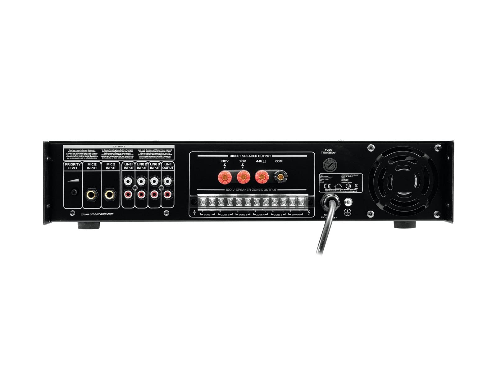 omnitronic-mpvz-350-6p-6-zonen-ela-mischverst-rker-350-watt-mit-mp3-player image 3
