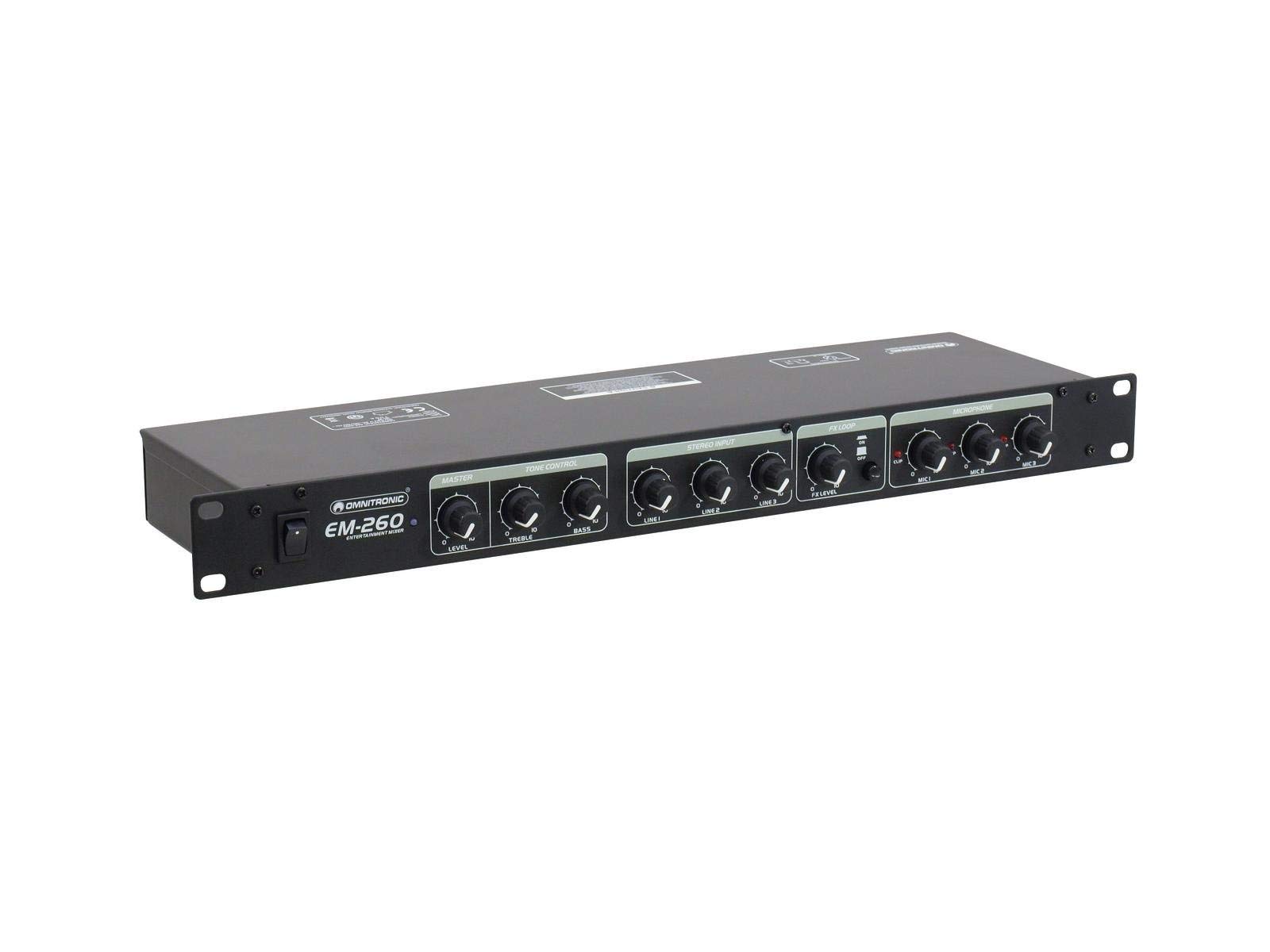 omnitronic-em-260b-entertainment-mixer-6-kanal-mikrofon-line-mischer-schwarz image 2