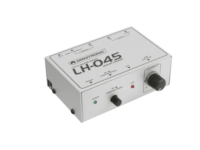 omnitronic-lh-045-1-kanal-mikrofon-vorverst-rker-mit-phantomspeisung image 1