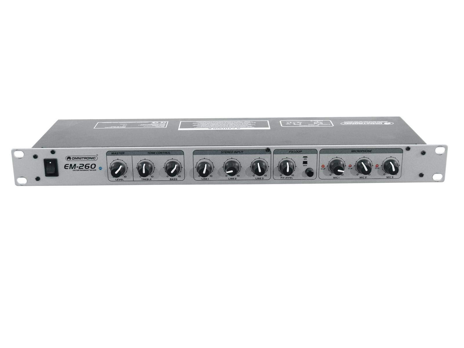 omnitronic-em-260-entertainment-mixer-6-kanal-silber image 1