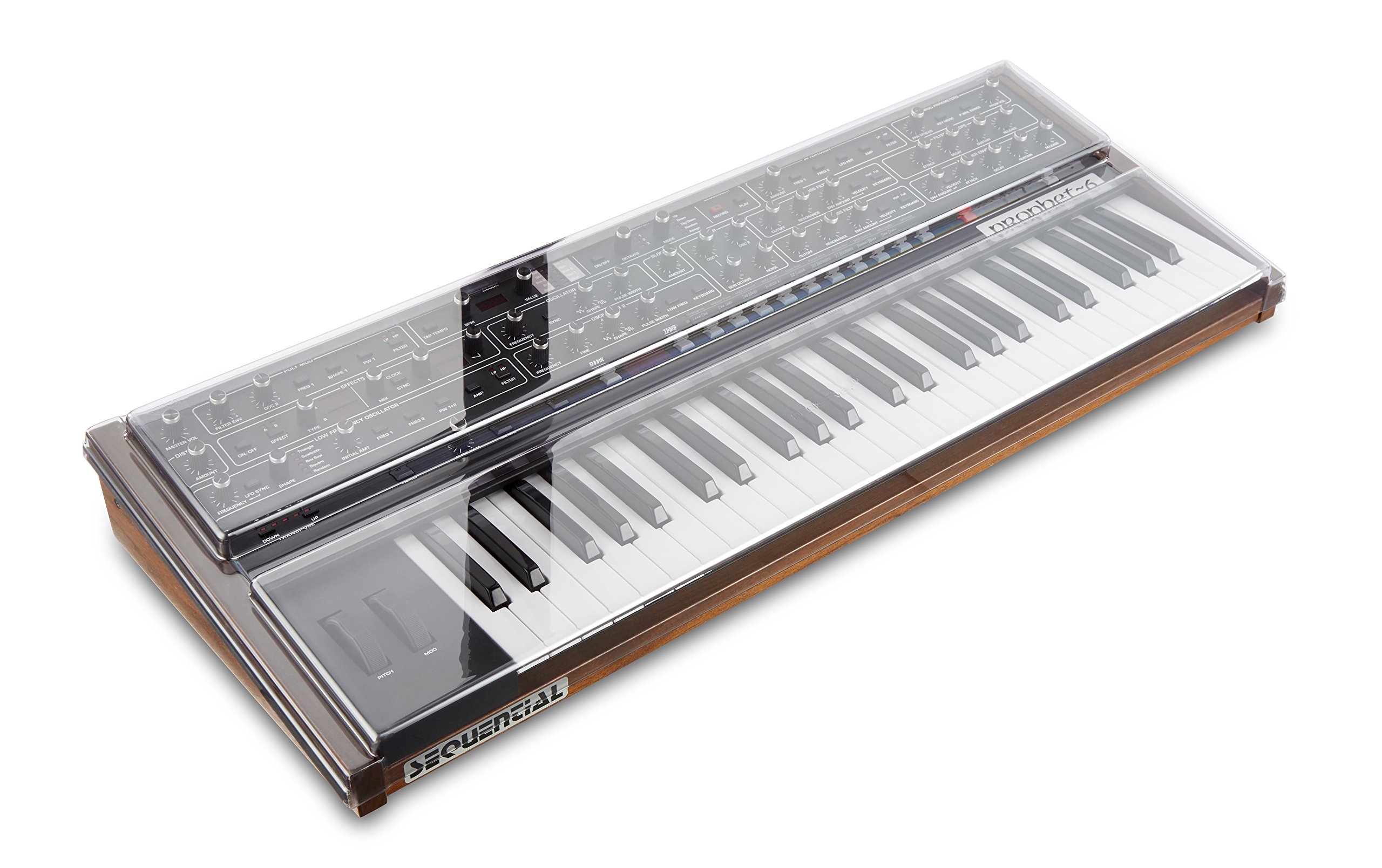 decksaver-cover-f-r-dave-smith-instruments-prophet-6-synthesizer image 1
