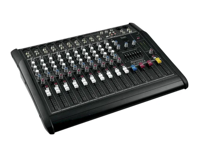 omnitronic-ls-1222a-live-power-mixer-12-kanal-pa-mischpult-mit-endstufe image 1