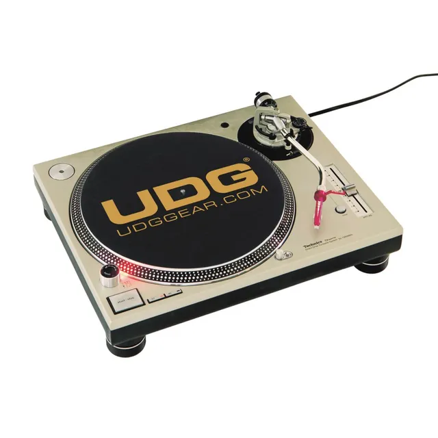 udg-slipmat-set-schwarz-gold-f-r-12-turntable-2-st-ck image 1