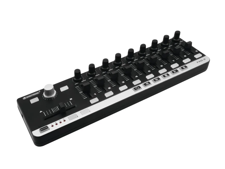 omnitronic-fad-9-usb-midi-controller-mit-9-fadern image 1