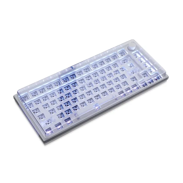 decksaver-glorious-gmmk-pro-75-schutzh-lle-polycarbonat-cover-rauchklar image 1