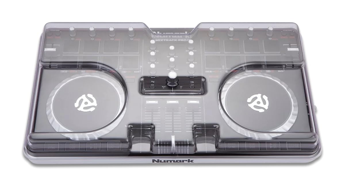 decksaver-schutzdeckel-f-r-numark-mixtrack-pro-2-controller-rauchgrau image 2