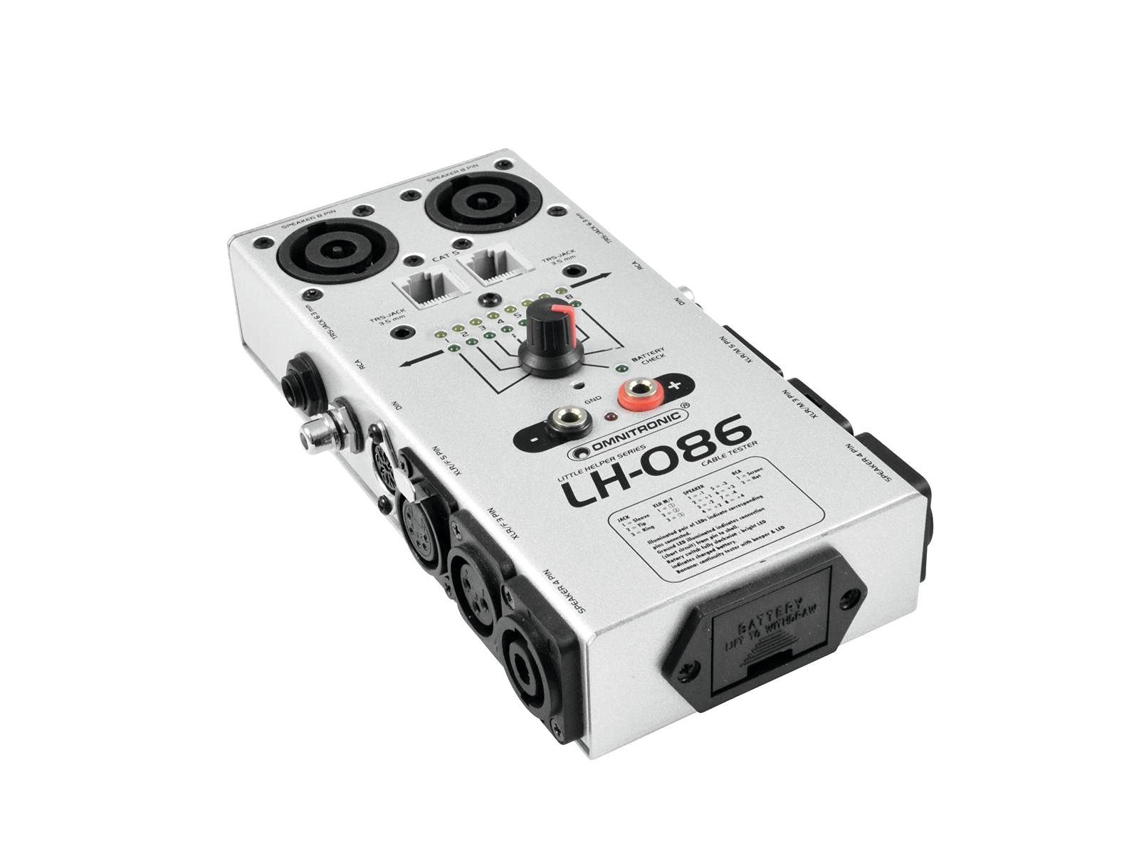 omnitronic-lh-086-kabeltester-f-r-xlr-klinke-cat5-din-cinch-speaker image 1