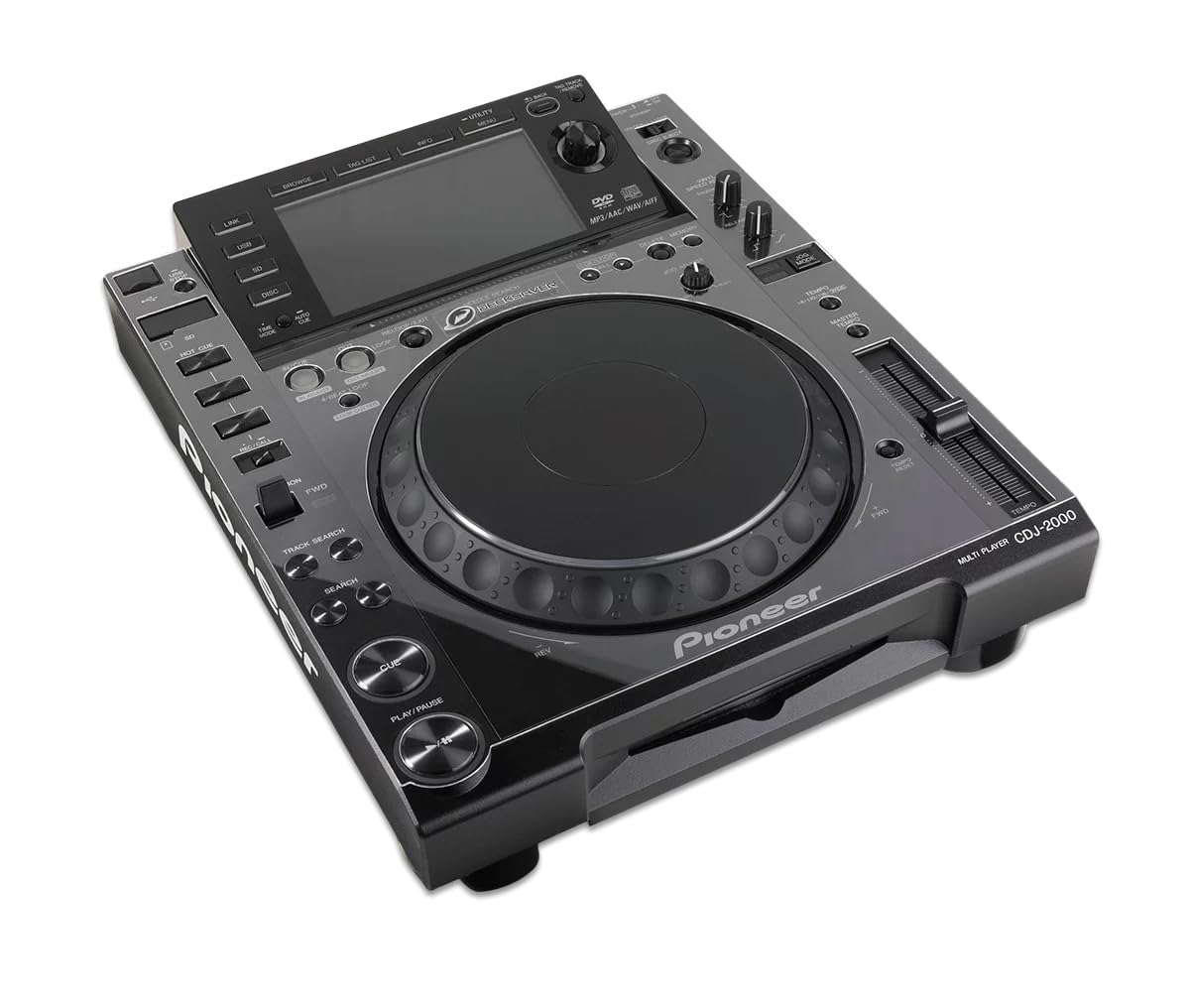 decksaver-pioneer-cdj-2000-cover-inkl-faceplate-polycarbonat-schutz image 7