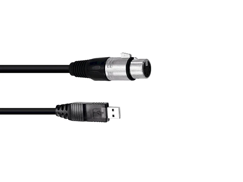 omnitronic-interfacekabel-usb-xlr-f-3-m-schwarz image 1