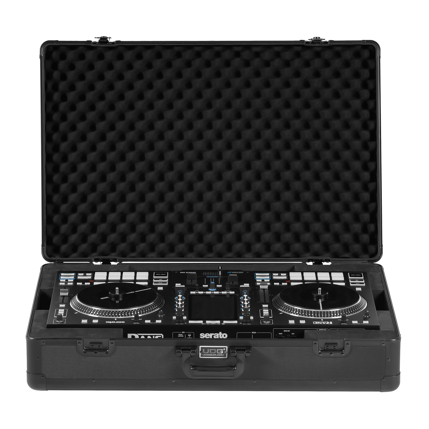 udg-ultimate-aluminium-flightcase-rane-system-one-black image 1