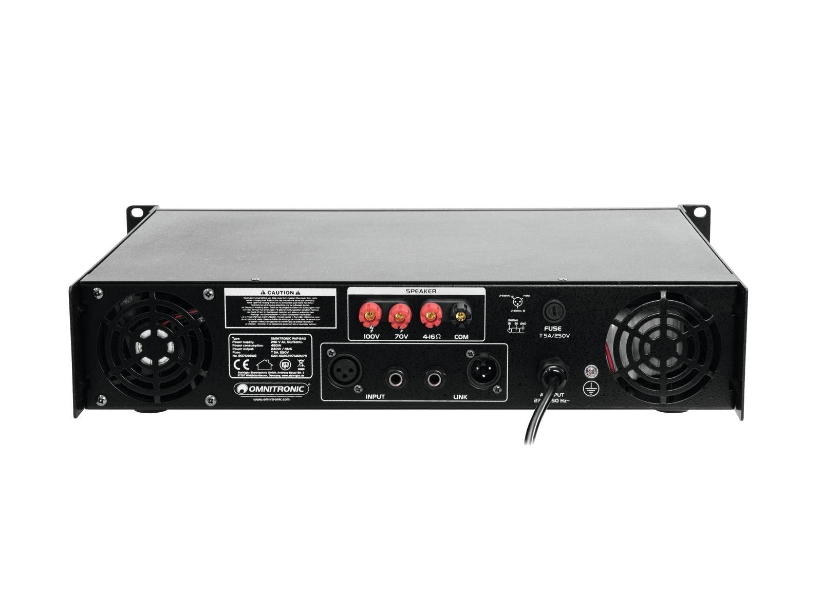 omnitronic-pap-240-ela-verst-rker-240-watt-100v-70v image 4